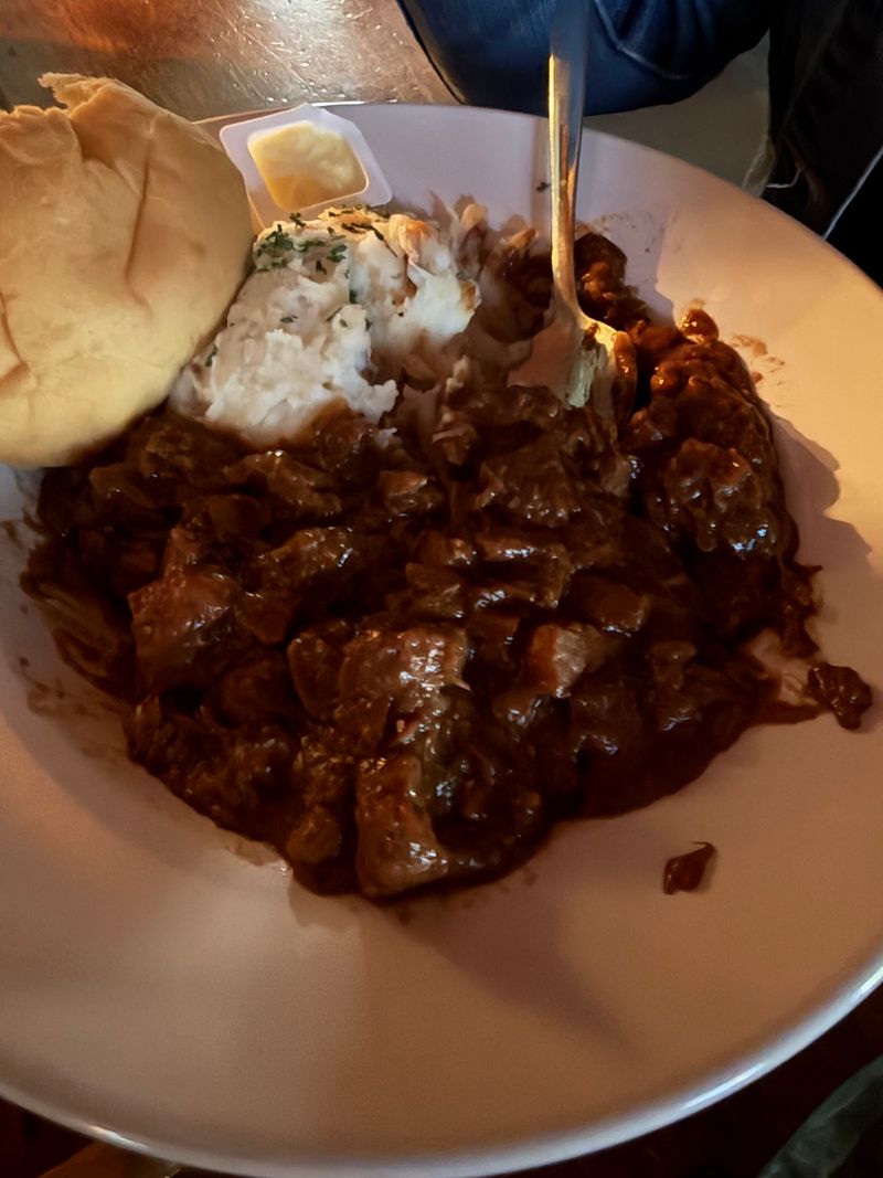 Hearty Irish Plates Carried Down From Next Door