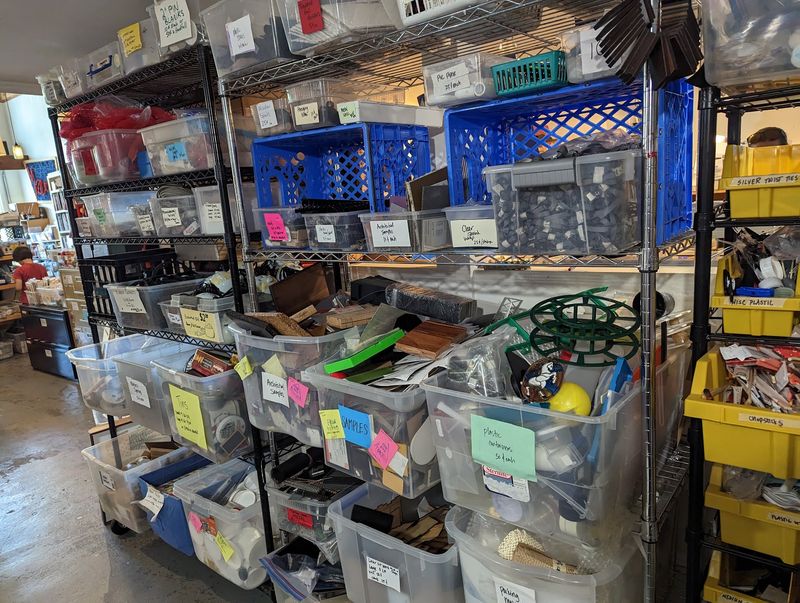 So Much More Than Art Supplies On These Shelves