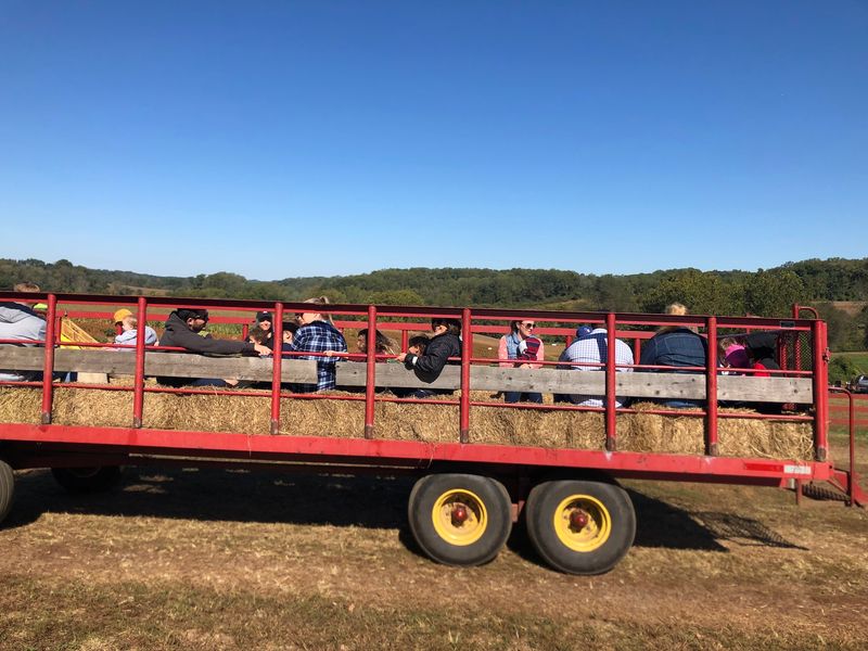 Climb Aboard A Classic Farm Hayride