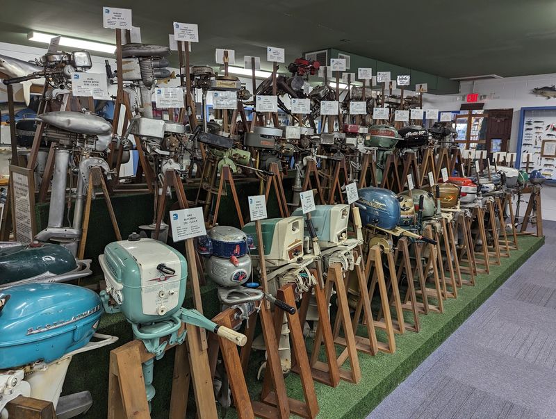 Check Out The Vintage Outboard Motors