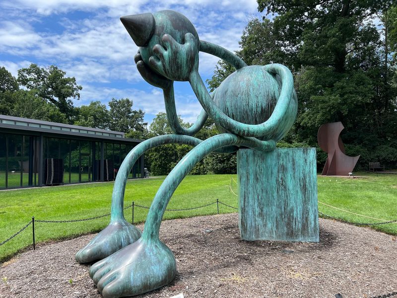 Sculpture Among the Trees