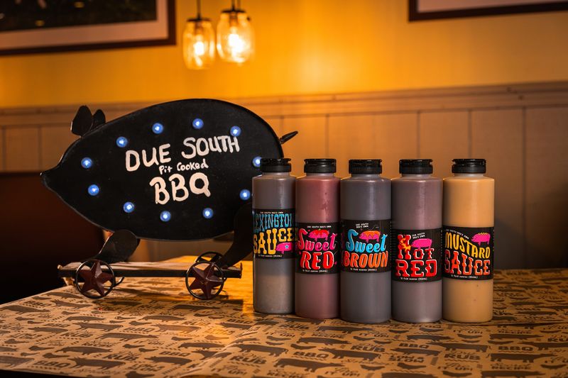 The Sauce Selection Is Part of the Experience