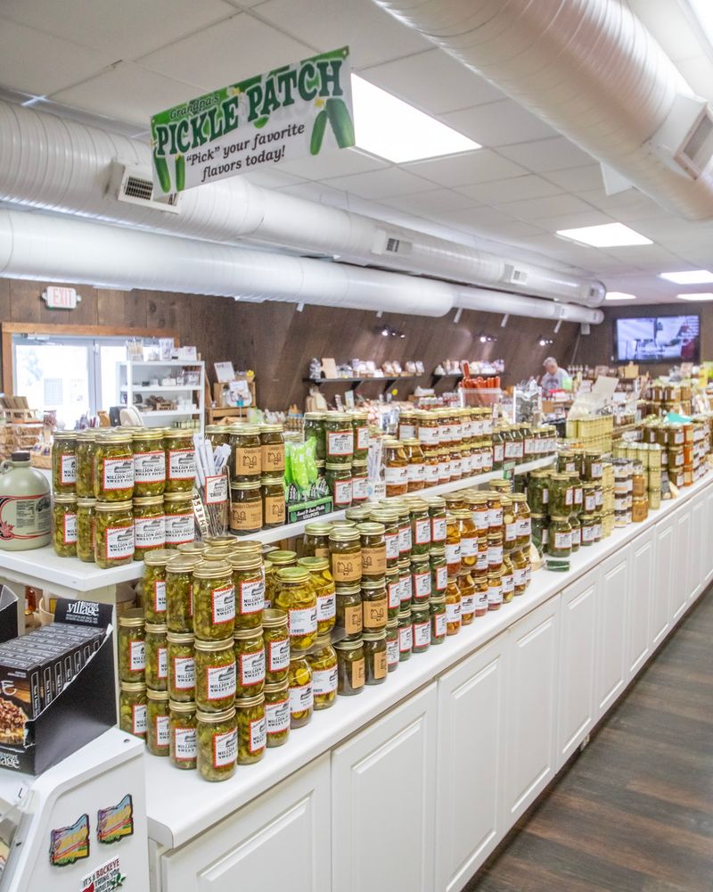 Two Floors Inside A Big White Barn Make Browsing An Adventure