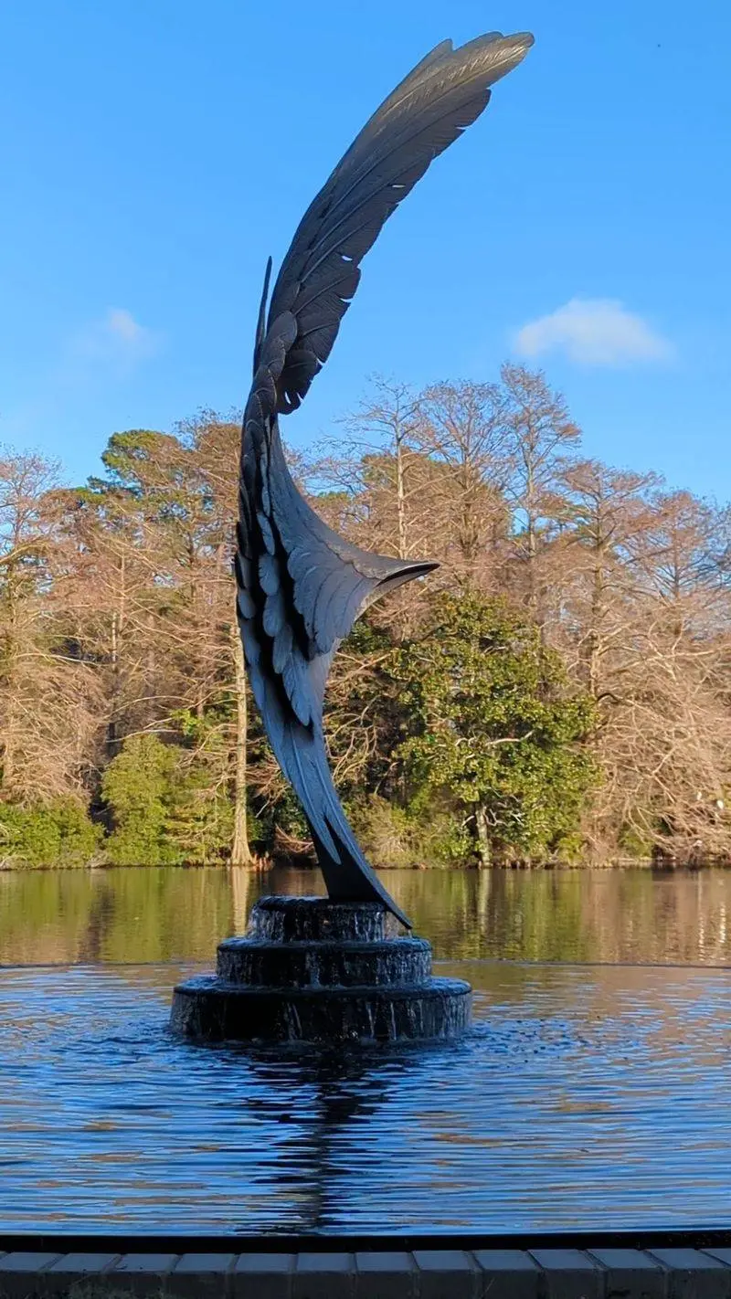 Look Up, Then Look Again At That Giant Steel Wing