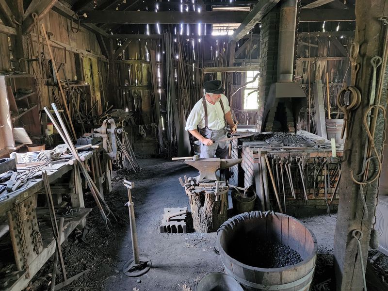 Follow The Ring Of The Hammer To The Blacksmith Shop