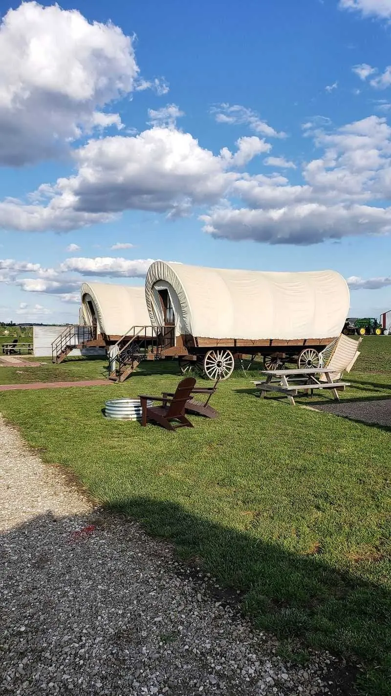 Trade the Motel Hallway for a Covered Wagon