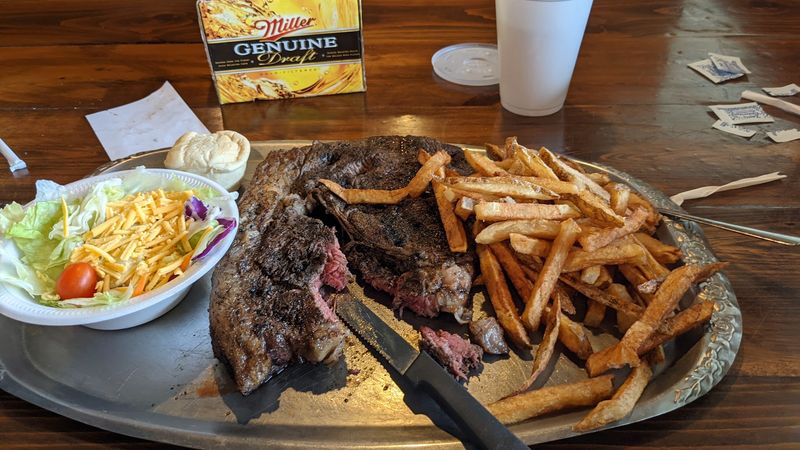 Fries and Slaw Share the Plate