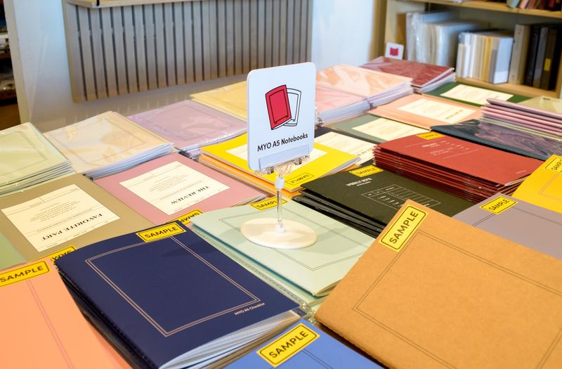 Notebooks With Little Labels That Explain Themselves