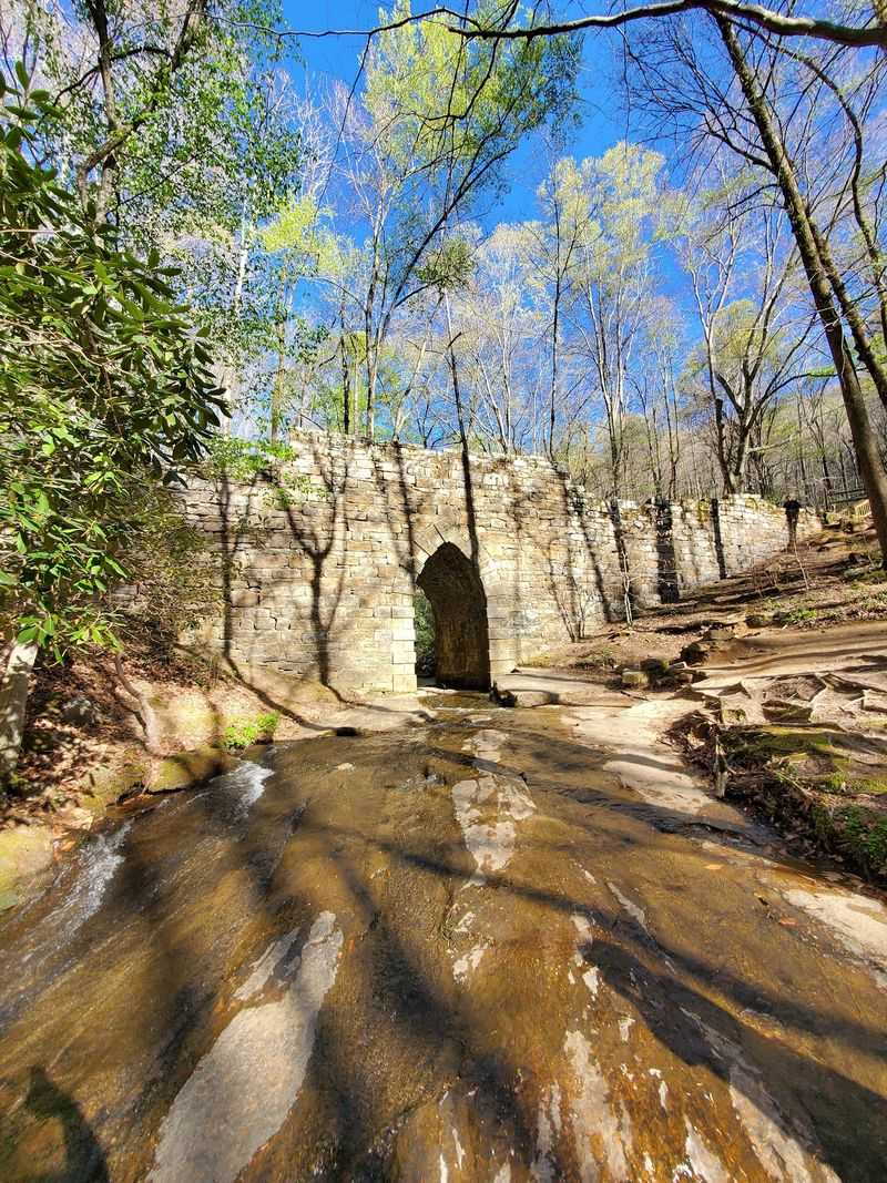 The Creek Below Steals Almost As Much Attention As The Bridge