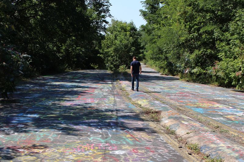 A Famous Graffiti Road Got Buried Under Dirt