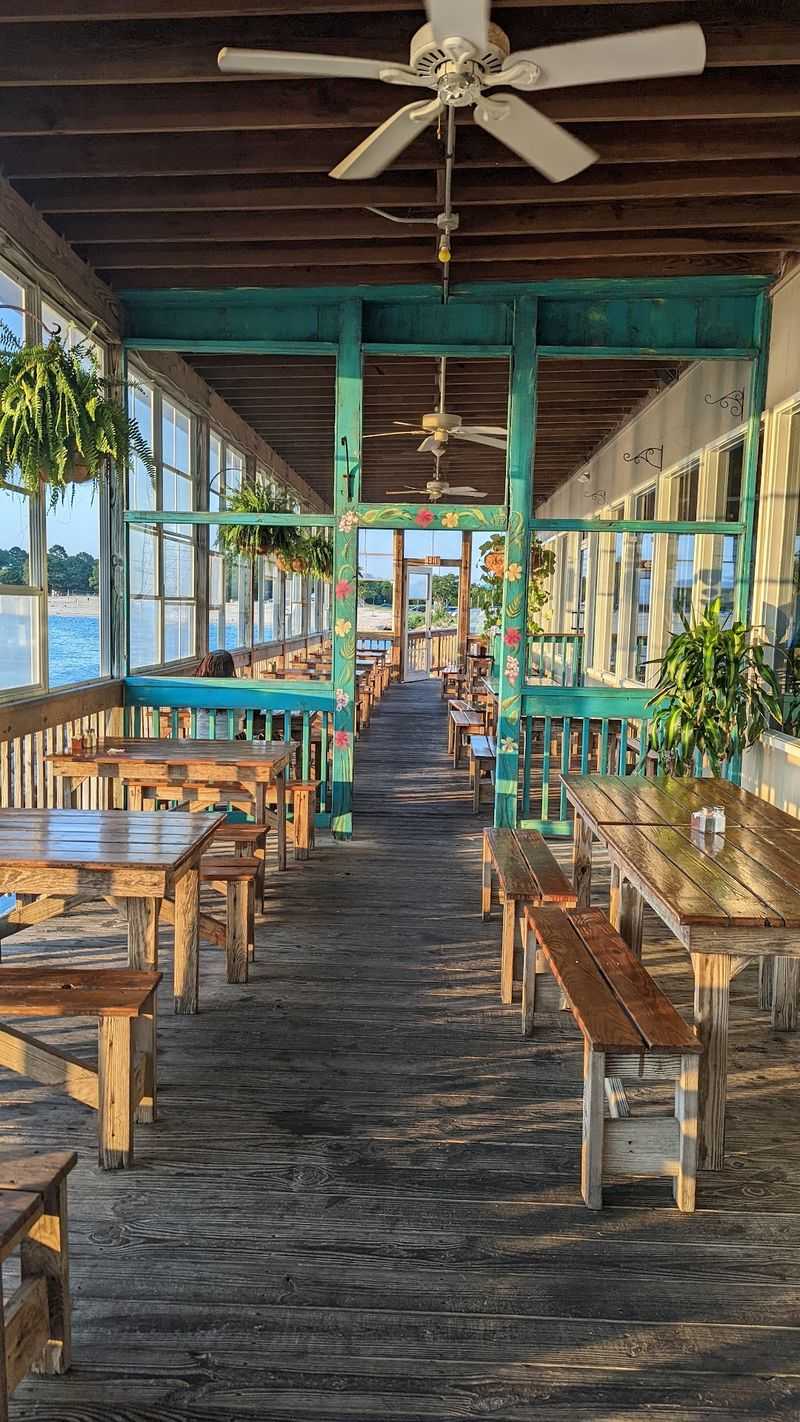 Outdoor Tables Bring the River Closer