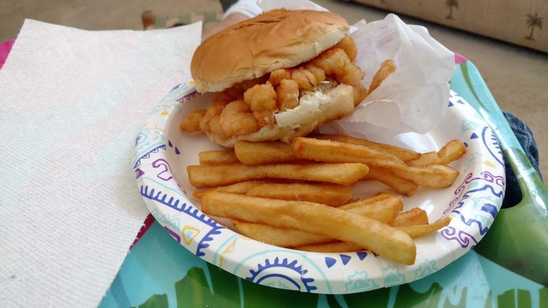 Trade the Beef Patty for a Crystal Coast Shrimp Burger