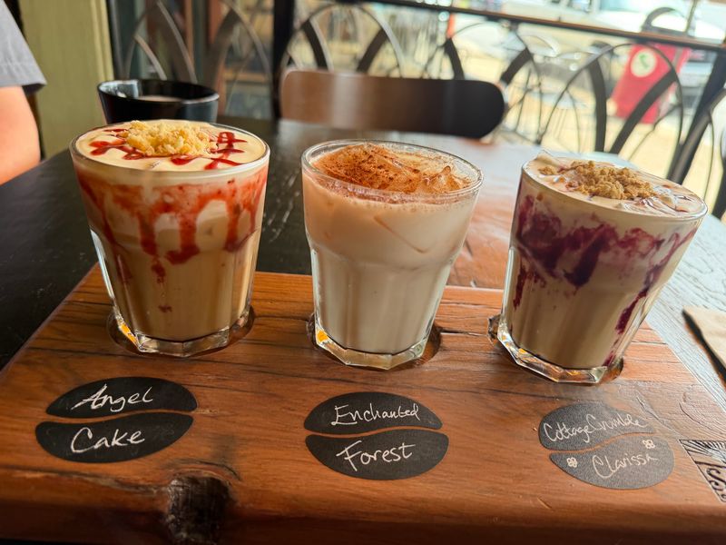 Latte Flights That Come With Tiny Sweet Surprises