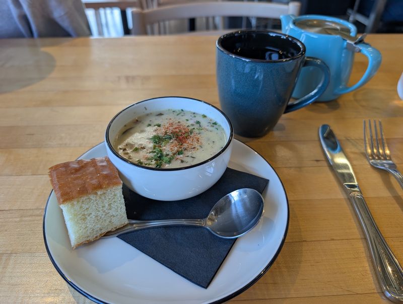 A Bowl Of Roasted Garlic Crab Soup Worth Planning Around