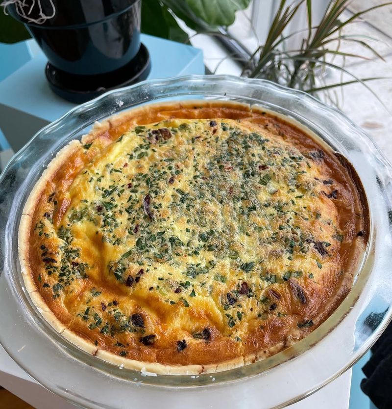 Savory Fans Get Quiche, Strata, And Cheesy Bites Too