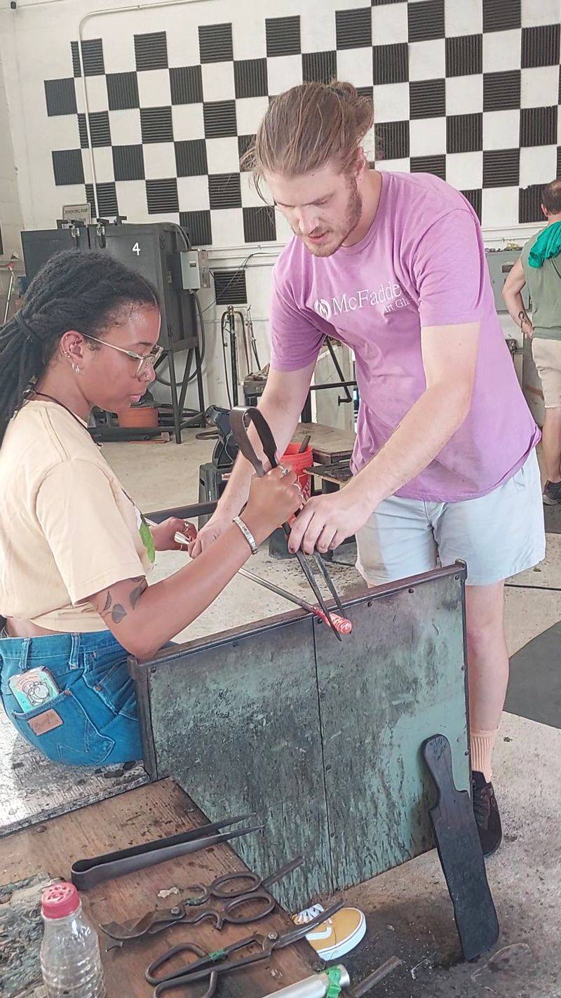 Your Kids Actually Get To Shape The Glass Themselves