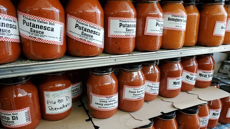 Sauces, Spreads, And An Olive Oil Refill Station