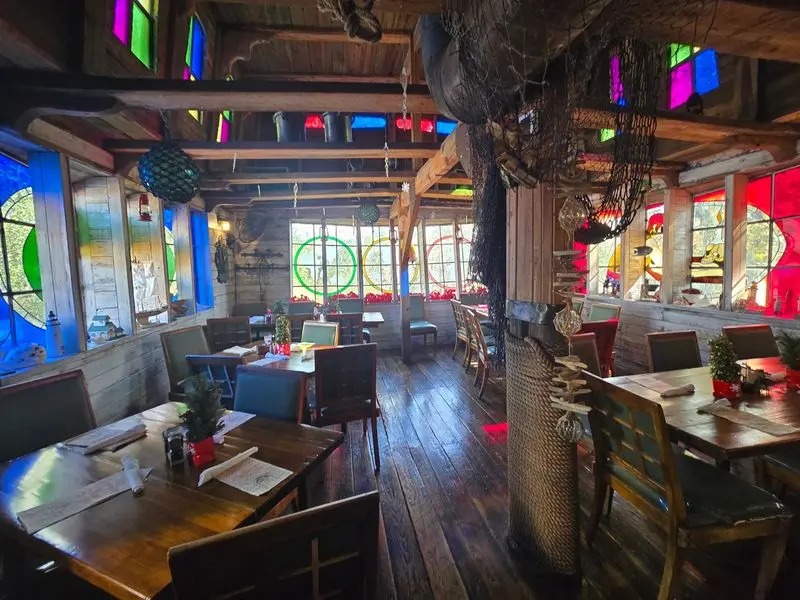 Dine Aboard The Boat-In-The-Moat Restaurant