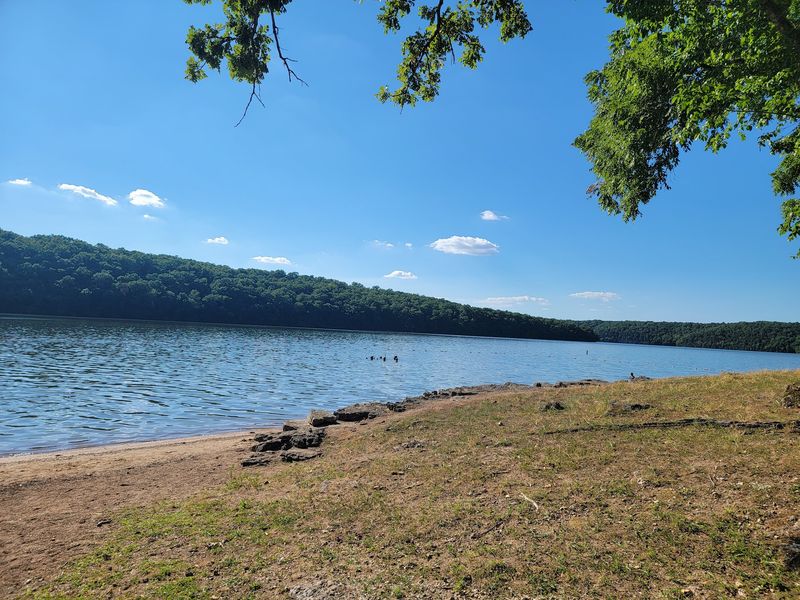 Missouri's Biggest State Park Hides A Lazy Beach Day