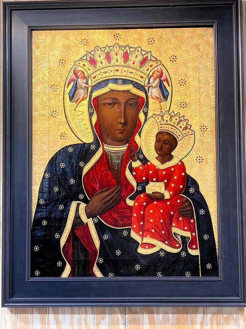 Why The Madonna Here Wears A Darker Face