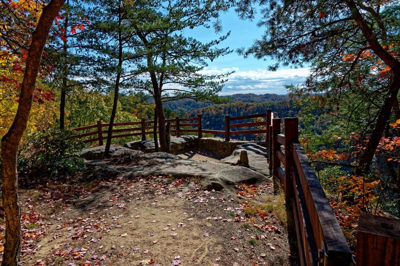 Fall Color Turns the Ridges Into a Patchwork