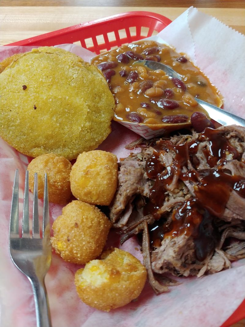 Hush Puppies Come With the Barbecue