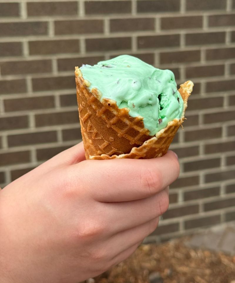 Your Cone Gets A Secret Chocolate Lining