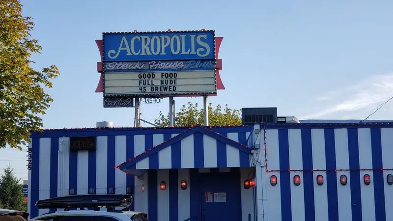 Look For The Old Sign On McLoughlin Before You Miss It