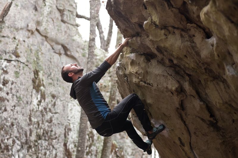 Climbers Treat This Spot Like A Sandstone Playground