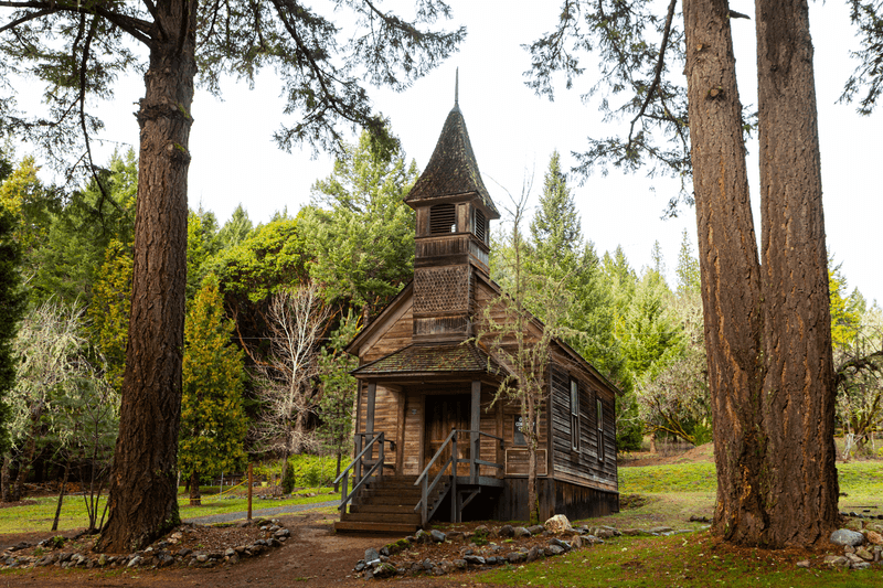 A Ghost Town Waiting Just Minutes Off I-5