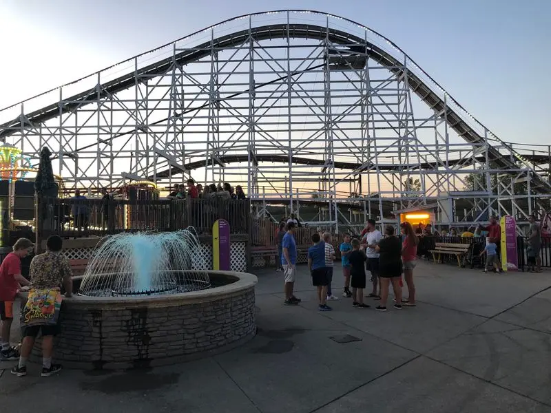 A Homemade Wooden Coaster Steals the Whole Show