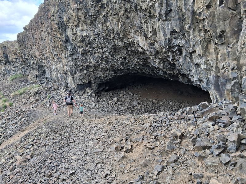 A Short Canyon Walk With Caves Waiting At The Top