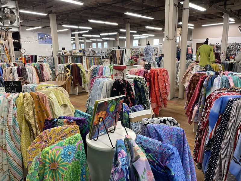 A Sewing Wonderland Waiting Upstairs In SoDo