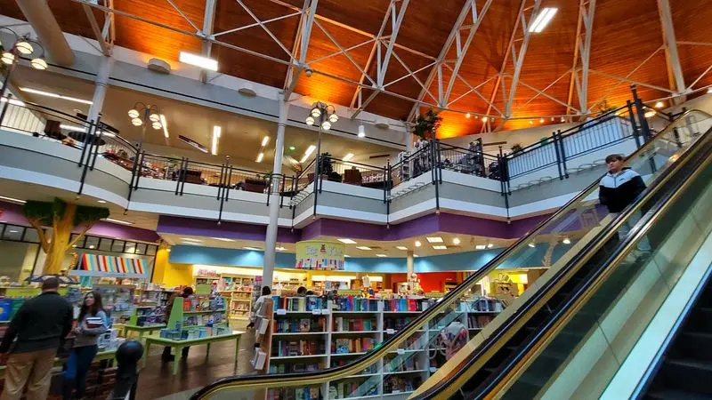 Two Stories Of Books Waiting In A Lexington Shopping Center