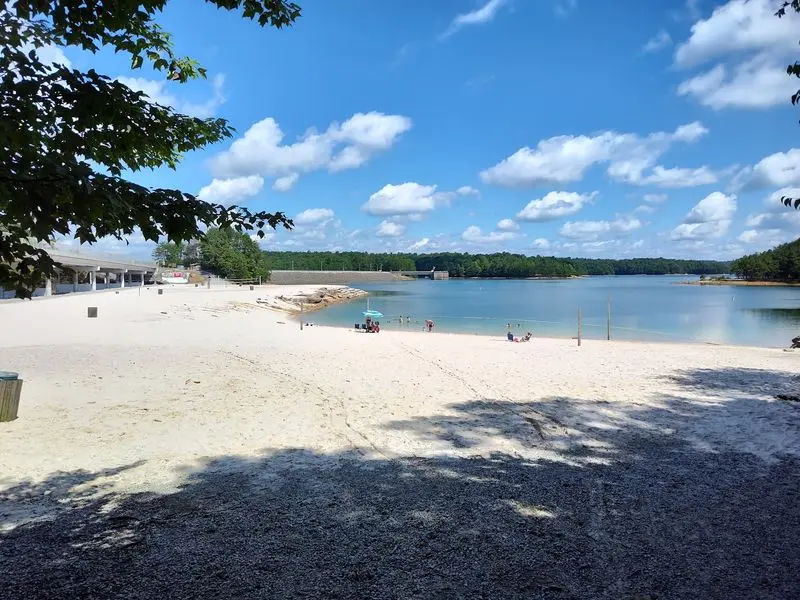 A Free Beach Waiting On The Edge Of Laurel River Lake