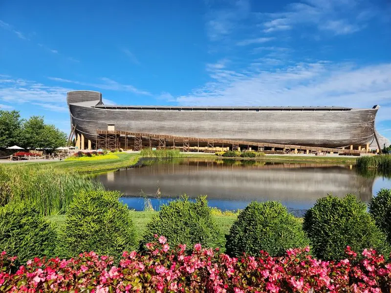 A Life-Size Ark Parked In The Rolling Hills Of Grant County