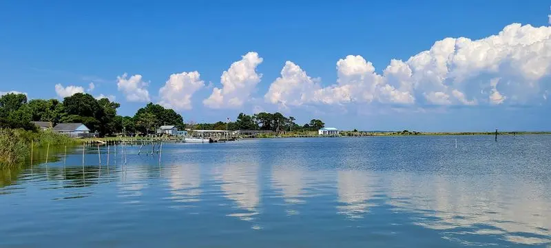 A Marsh-Ringed Island Where The Road Simply Runs Out