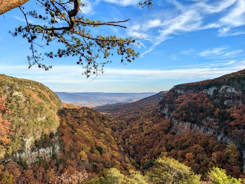 Clouds Sometimes Drift Below Your Feet At The Main Overlook