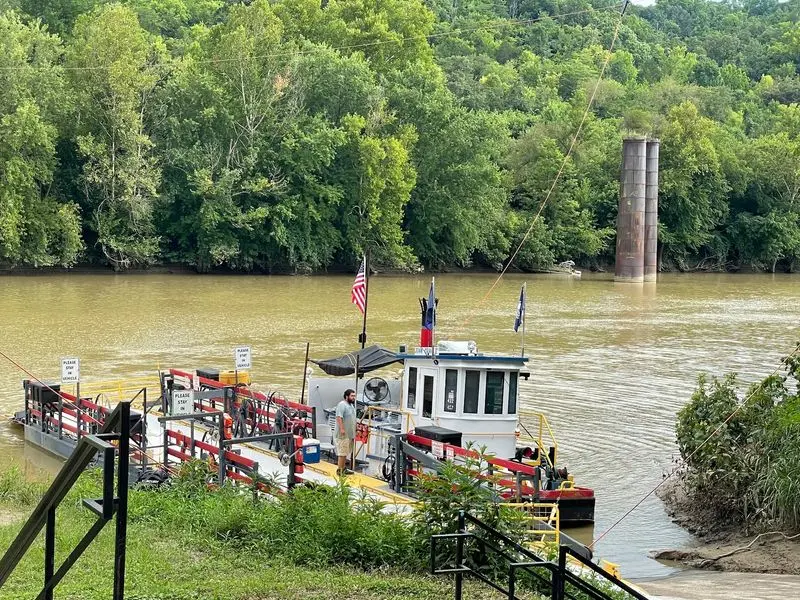 A Free River Ride Waiting On Route 169