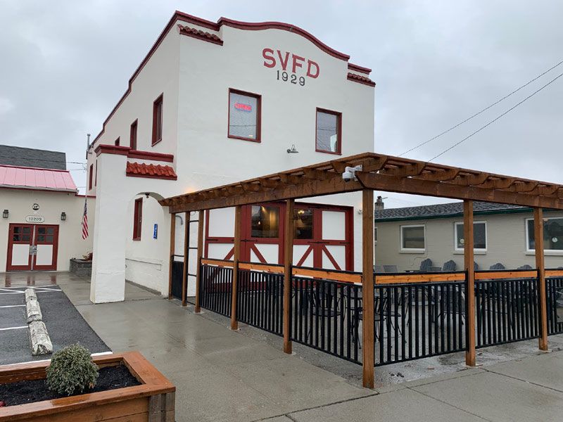 A Former Fire Station Now Serves Lunch In Stanwood