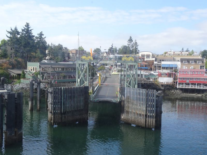 An Island Ferry Terminal Sitting Right On Main Street