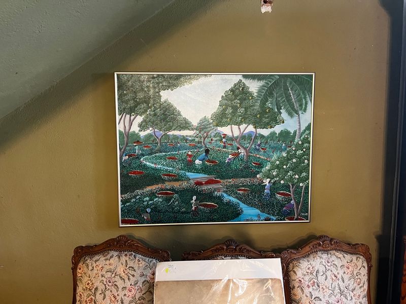 Fine Art Hangs Right Alongside The Furniture Stars