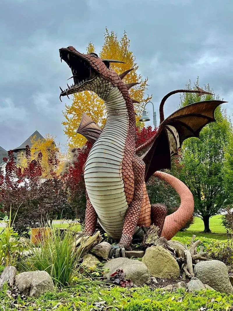 Say Hello To The Dragon Guarding The Gardens