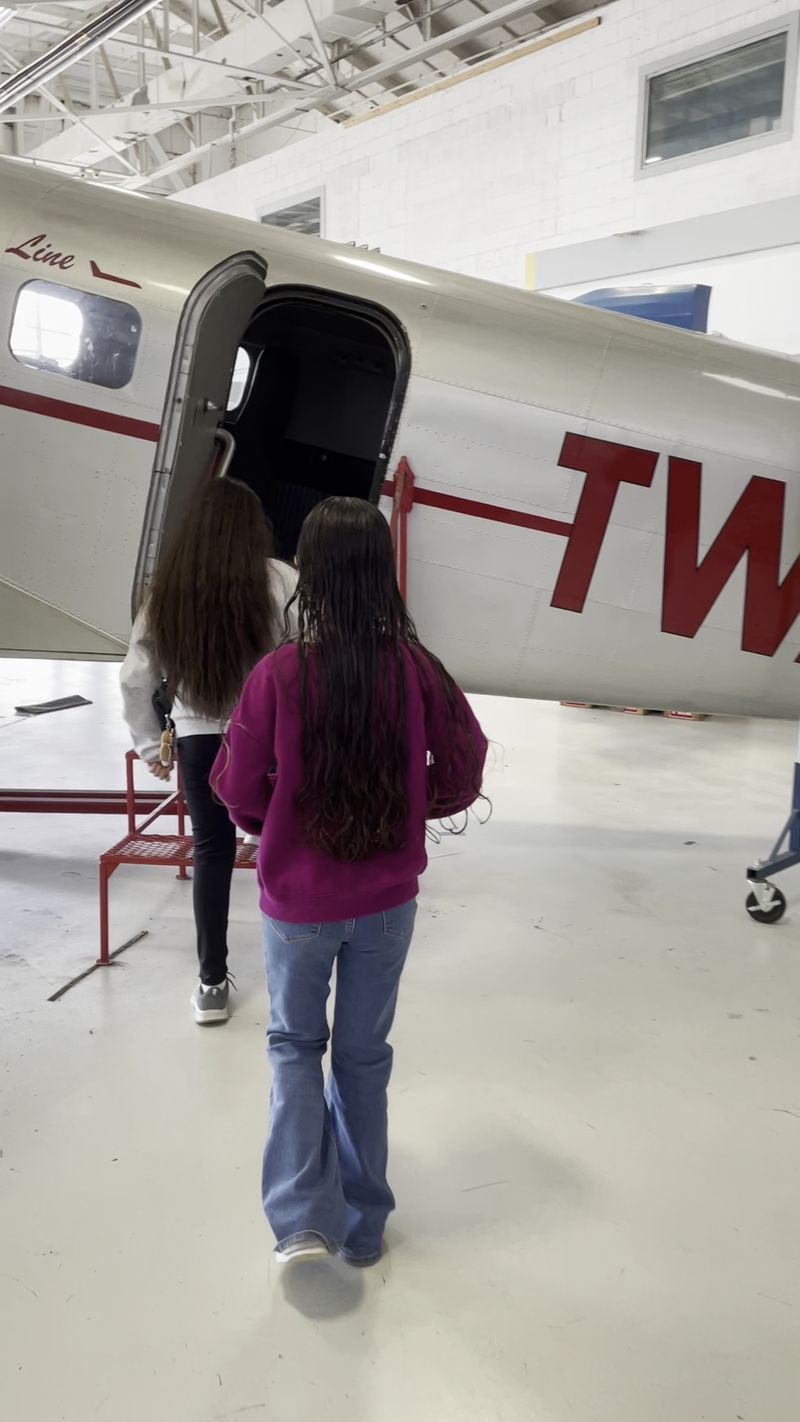 Climbing Aboard Real Planes In The Hangar