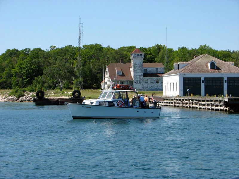 Slow Down Beside Jackson Harbor
