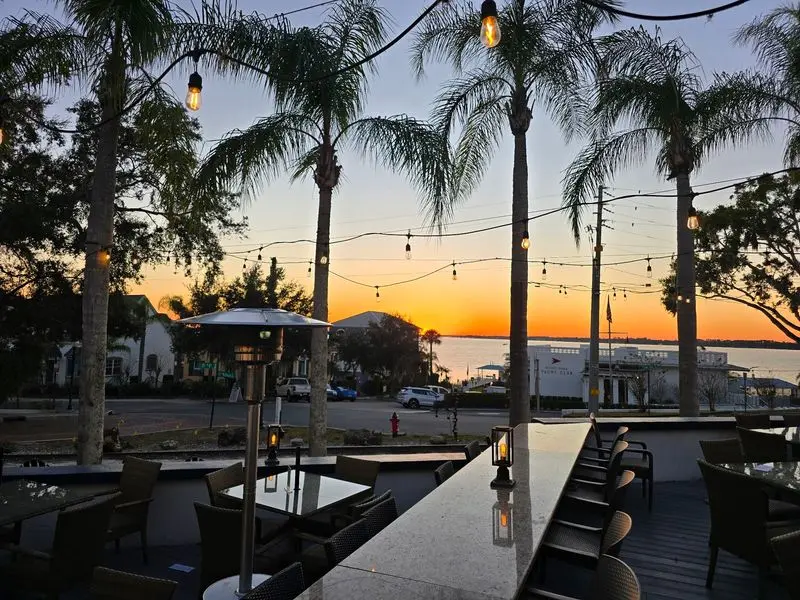 Let Sunset Set the Dinner Mood