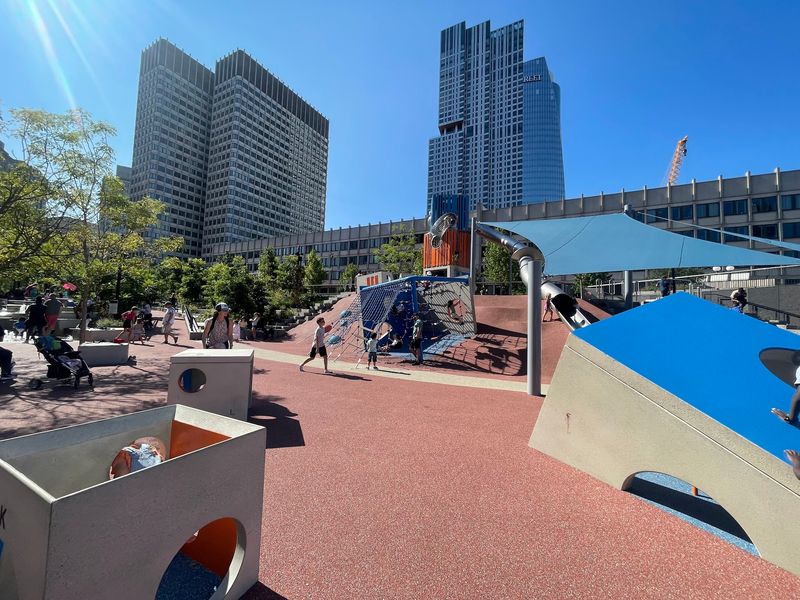 Kids Get A Brutalist Playground Of Their Very Own