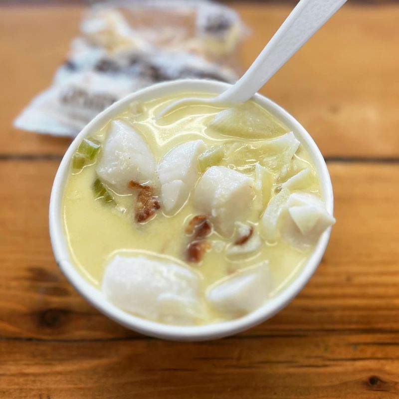 Pair Your Roll With New England Clam Chowder