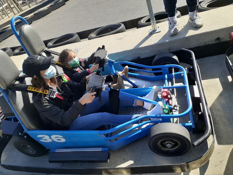 Double Karts That Put Toddlers In The Passenger Seat
