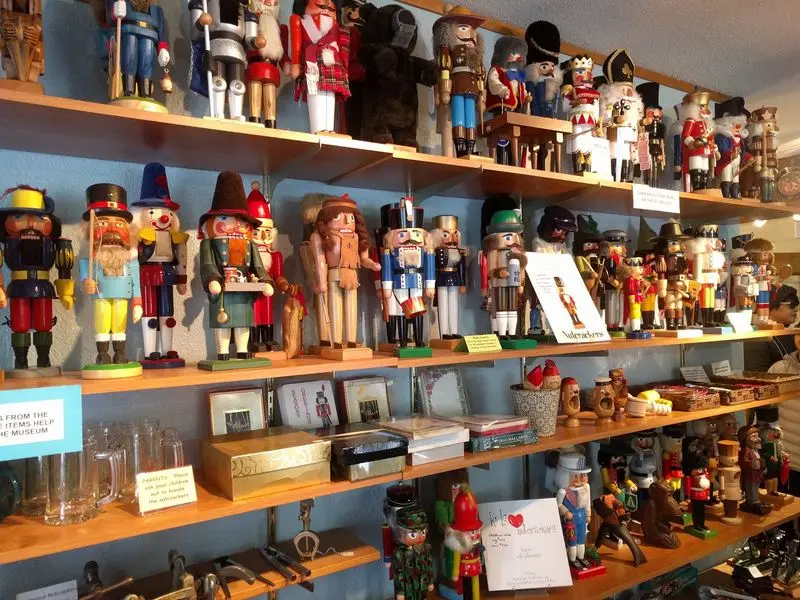 A Gift Shop Full Of Authentic German Nutcrackers